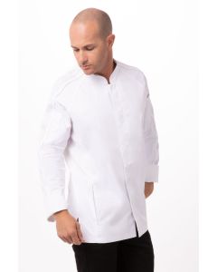 Chef Works Unisex Valencia Chef Long Sleeve Jacket-White-S
